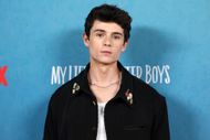 Ashby Gentry at Netflix's "My Life With The Walter Boys" photo call in New York | Image via: Getty